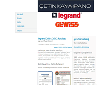 Tablet Screenshot of legrandbayi.cetinkayapano.com